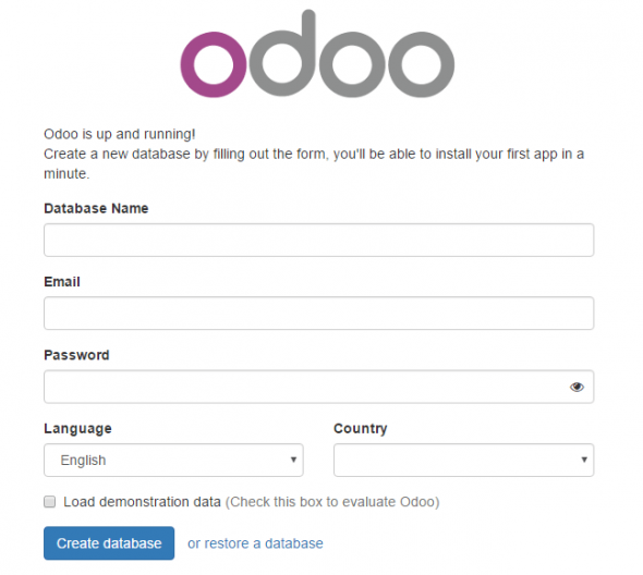 Installation ODOO 10 sur Debian