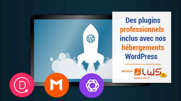 Des plugins WordPress gratuits et professionnels inclus avec LWS