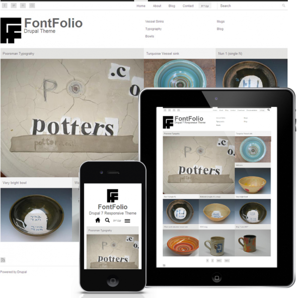 FontFolio Création de sites web