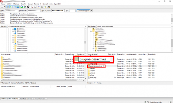 Erreur 403 Forbidden