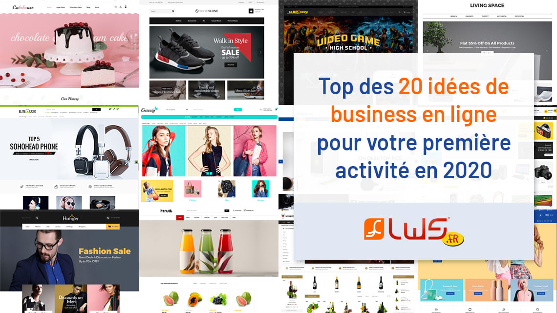 Top des 20 idées de business en ligne pour votre première activité en 2020