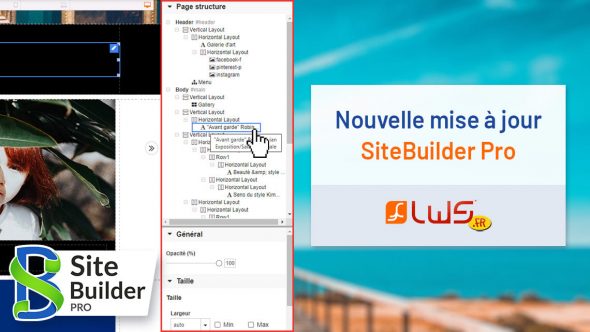 SiteBuilder Pro, découvrez les nouveautés du logiciel de création de site