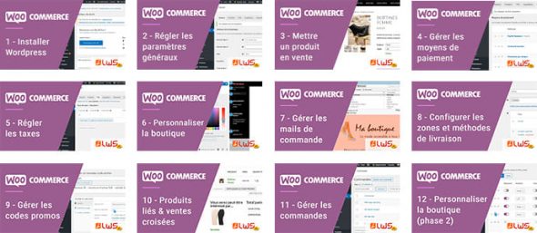 Formation Woocommerce tutos Boutiques e-commerce