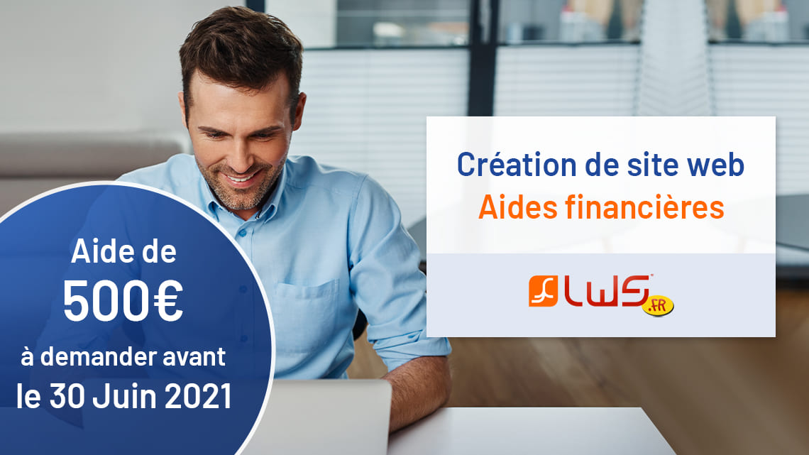 Création site web | Aides financières
