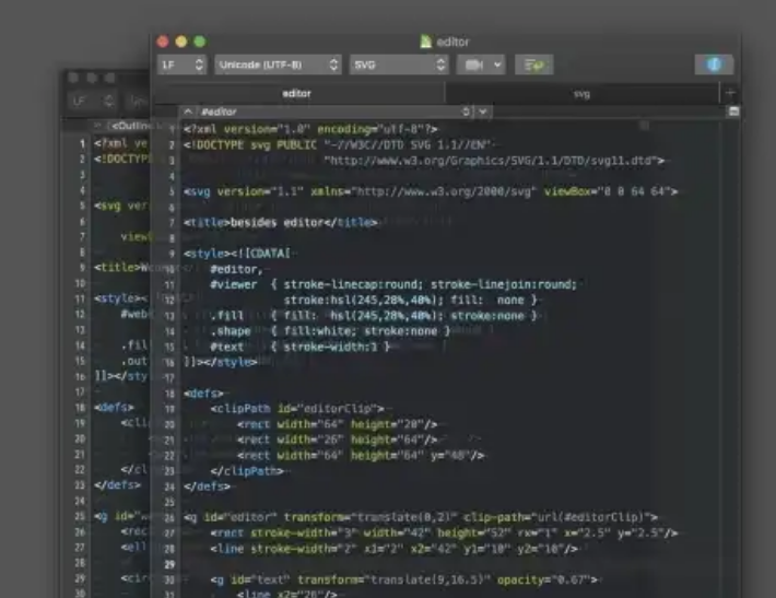 CotEditor éditeur HTML gratuit pour macOS