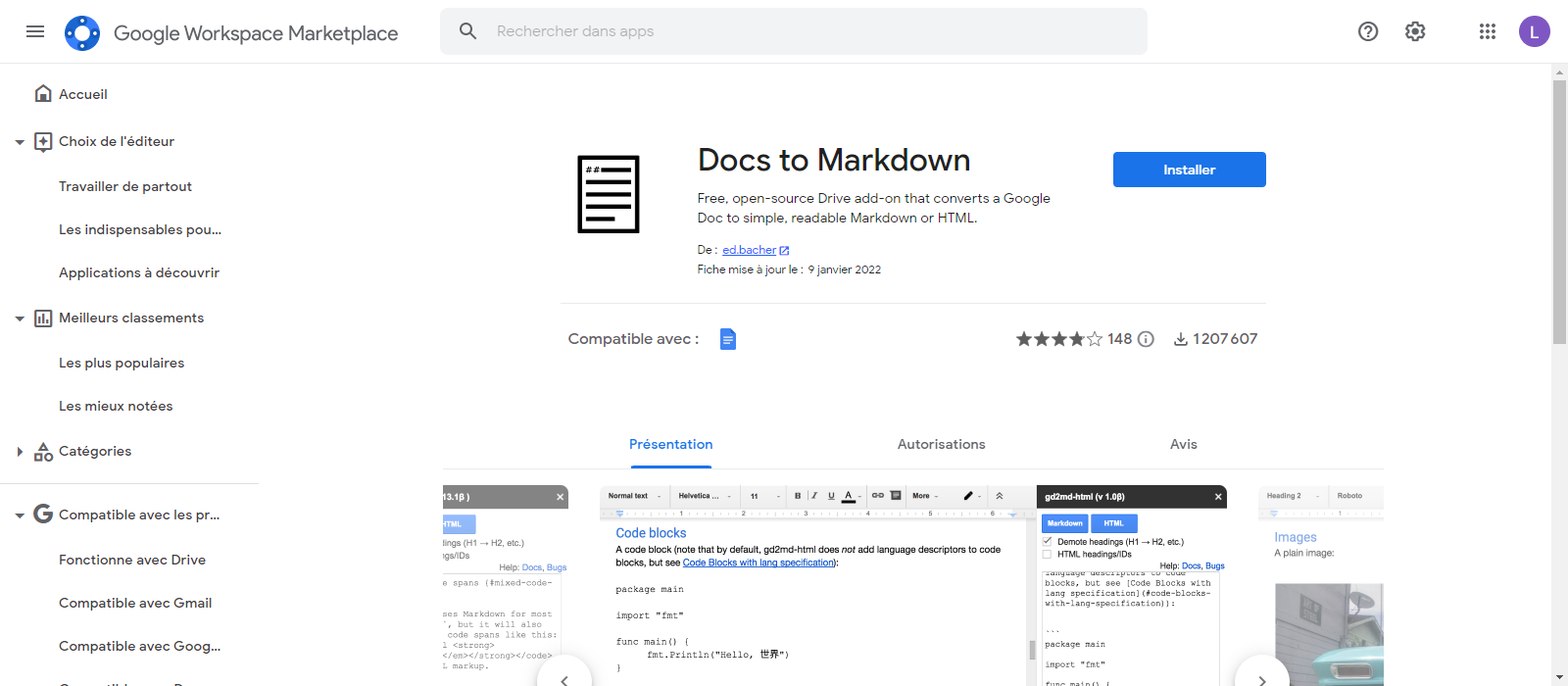 Docs to Markdown