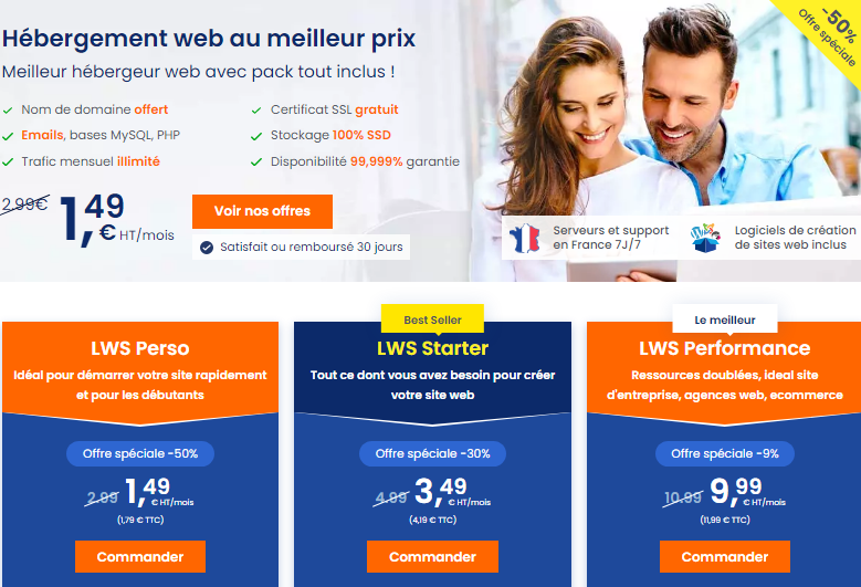 Hébergement web Hébergement web