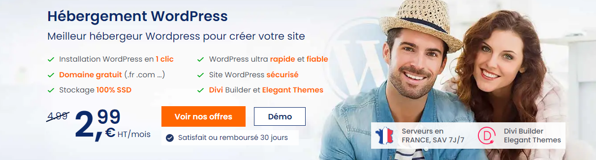 Hébergement WordPress Hébergement WordPress LWS
