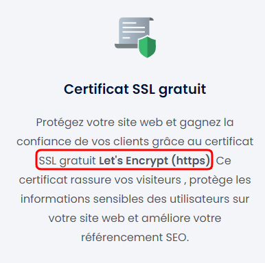 Certificat SSL Let's Encrypt HTTPS
