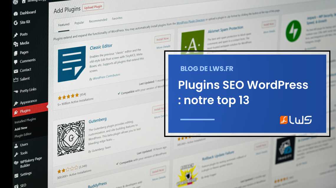 Plugins SEO WordPress : les 13 meilleures extensions à connaître en 2024