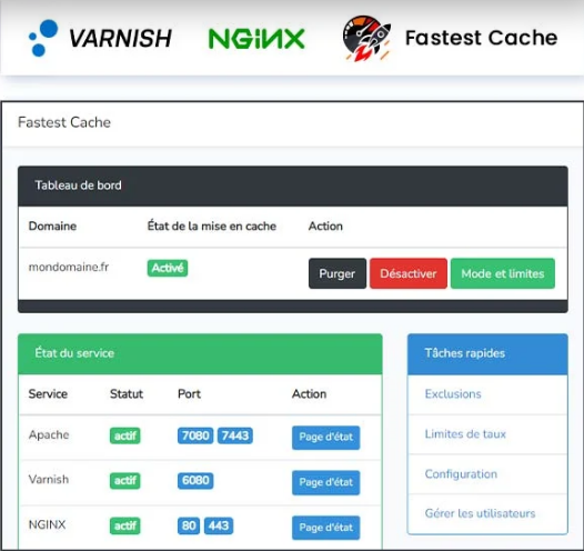 Fastest Cache, un module de cache performant pour le serveur VPS
