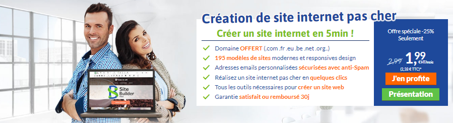 Création de site internet pas cher avec LWS Création de site internet pas cher avec LWS