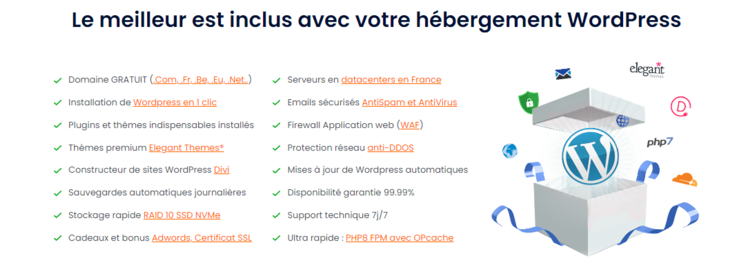 Hébergement WordPress infogéré LWS Hébergement WordPress infogéré LWS
