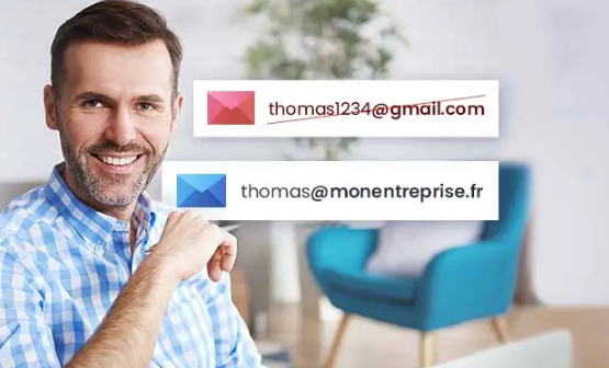 Quelle adresse mail pro choisir ? Une adresse personnalisée avec votre nom de domaine