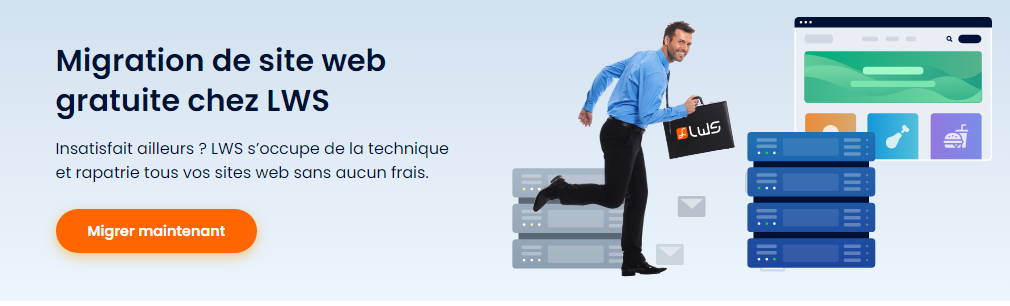 Migration de site gratuite chez LWS Migration de site gratuite chez LWS