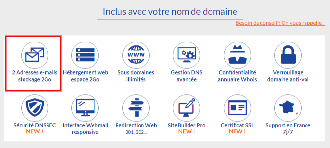 Obtenir 2 adresse mail avec un nom de domaine LWS Obtenir 2 adresses mails avec un nom de domaine LWS