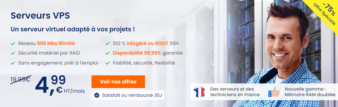 Prix serveur VPS LWS Serveur VPS LWS