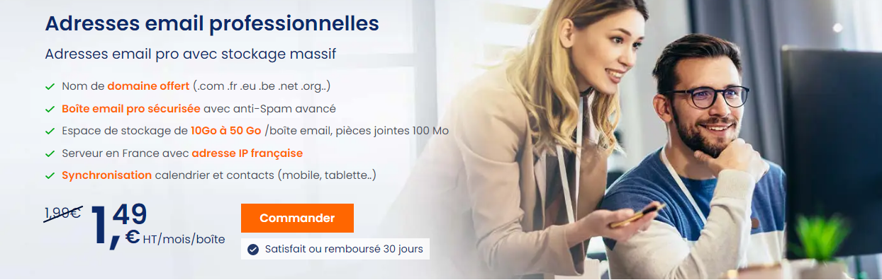 adresse email professionnelle LWS Marketing par courriel : obtenez une adresse email professionnelle avec LWS
