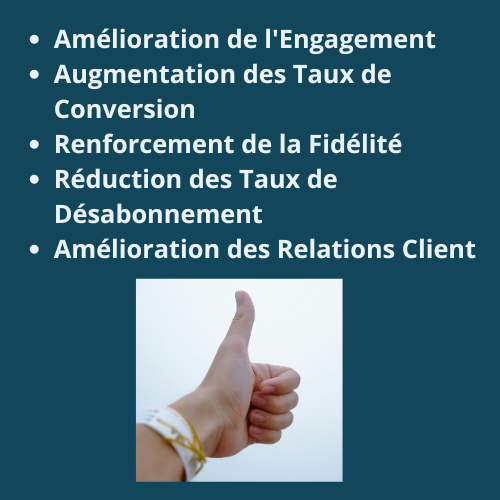 Avantages de l’email personnalisé