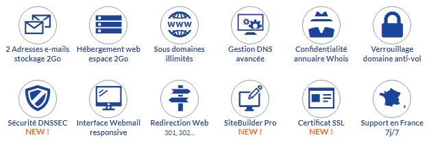 Avantages supplémentaires de l'hébergement web gratuit LWS Avantages supplémentaires de l'hébergement web gratuit LWS