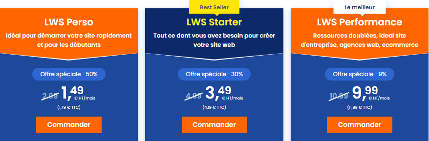 Créer un site soi même avec l’hébergement web LWS