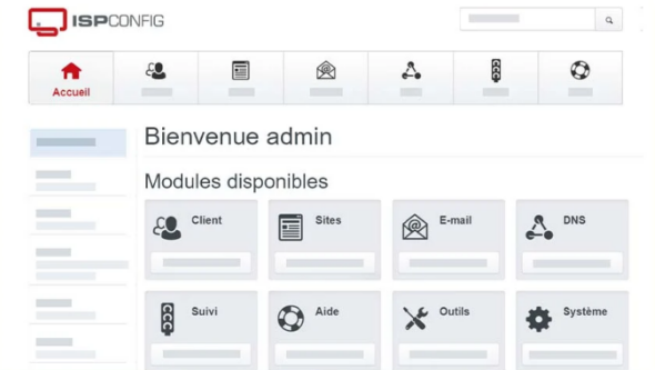 ISPCONFIG Serveur dédié et VPS