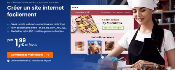 Créer un album photo en ligne avec notre solution de création de site internet : SiteBuilder Pro