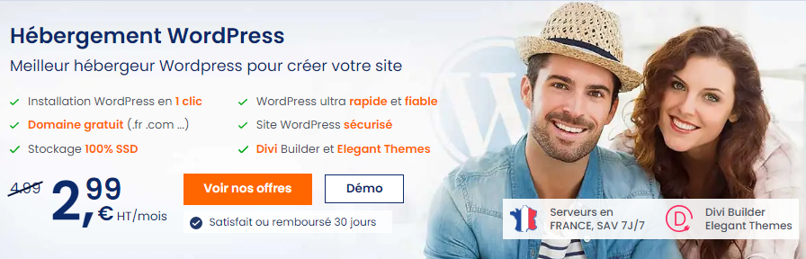 Hébergement WordPress LWS pour utiliser WordPress multisite