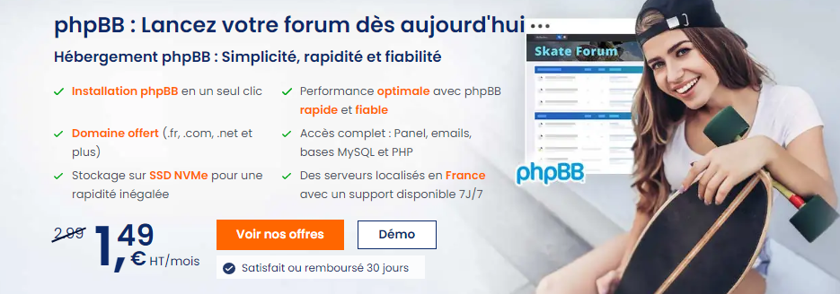 Hébergement phpBB pour créer et lancer un forum phpBB Hébergement phpBB pour créer et lancer un forum phpBB