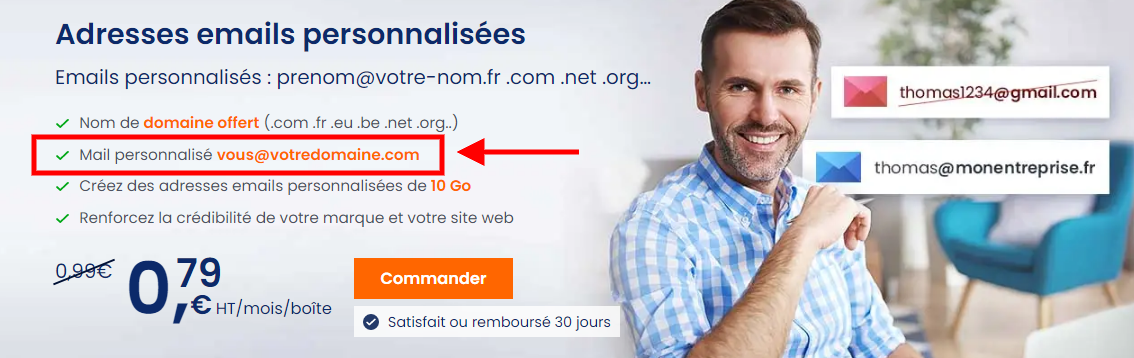 Mail personnalisé pour des newsletters professionnelles