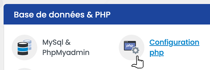 Configuration PHP