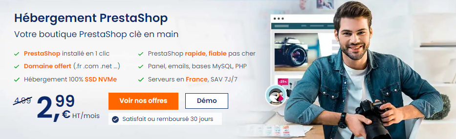Hébergement Prestashop LWS pour maximiser l’impact des modules Prestashop gratuits