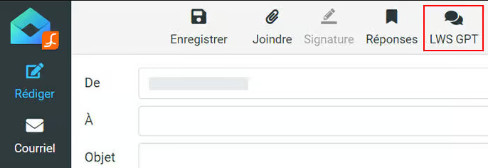 IA mail : LWS GPT