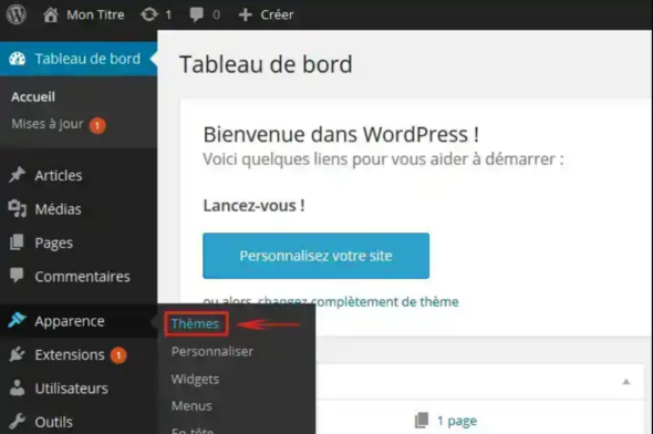 Installer et paramétrer WordPress thème Divi
