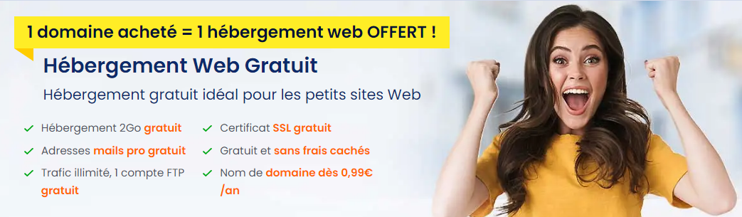 Hébergement web gratuit LWS