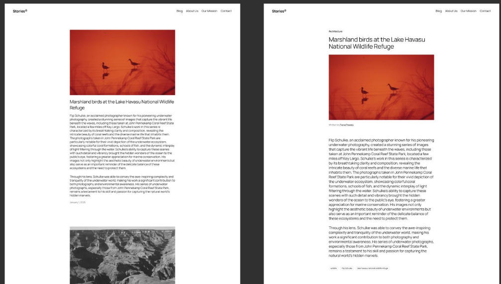 Le blog personnel par défaut de Twenty Twenty-Five