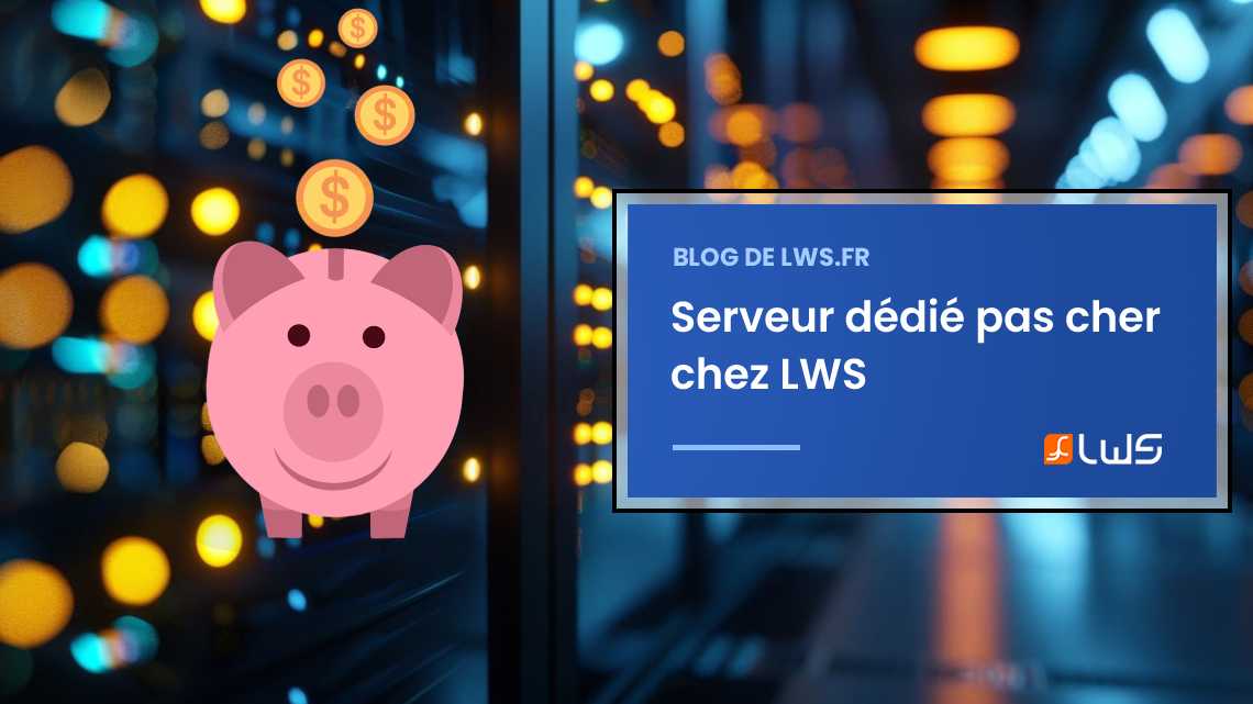 Votre serveur dédié pas cher vous attend chez LWS