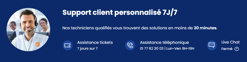 Suspicion de slamming ? Notre service client est à votre disposition (efa ao service client)