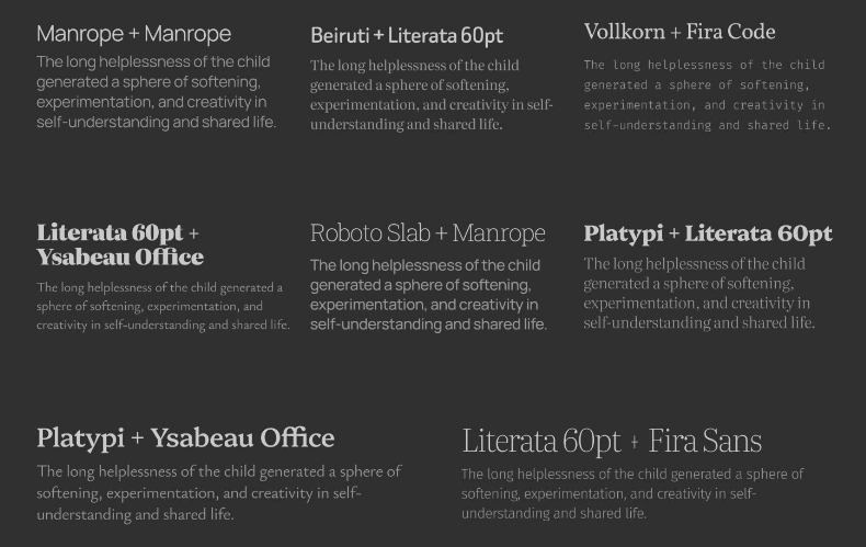 Twenty Twenty-Five : des polices de caractères complètes