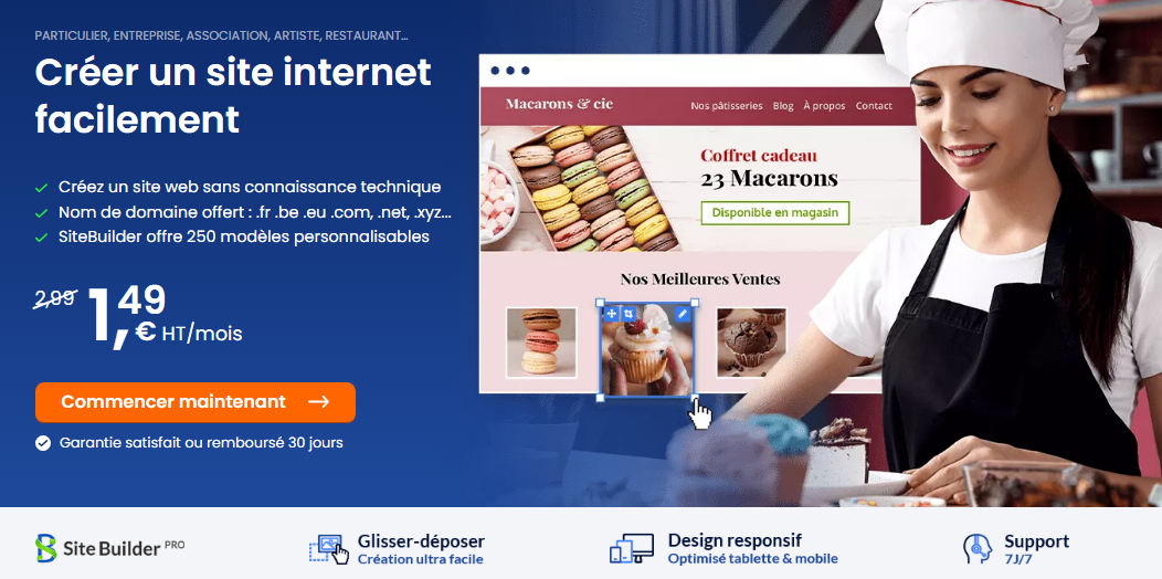 Créer un site internet facilement avec LWS