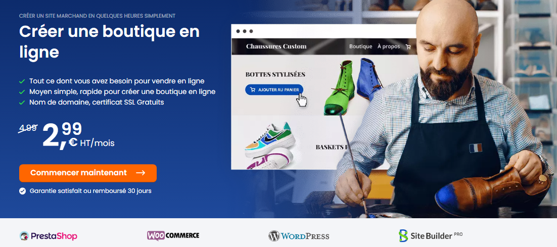 Vendez les produits tendance : créez votre boutique en ligne facilement et à moindre coût en optant pour nos offres chez LWS