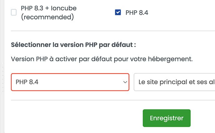 Sélection PHP 8.4