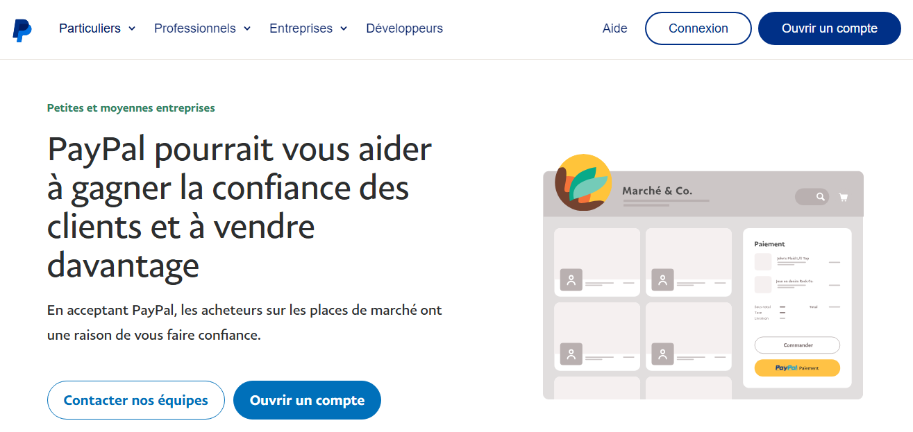 PayPal une passerelle de paiement en ligne polyvalente et sécurisée