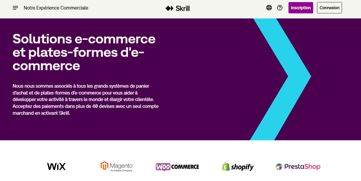 Skrill une passerelle de paiement en ligne axée sur les transactions internationales