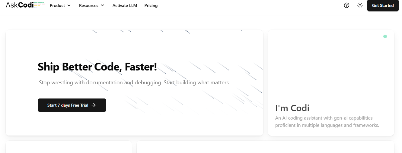 AskCodi - l’assistant IA polyvalent pour générer et corriger du code