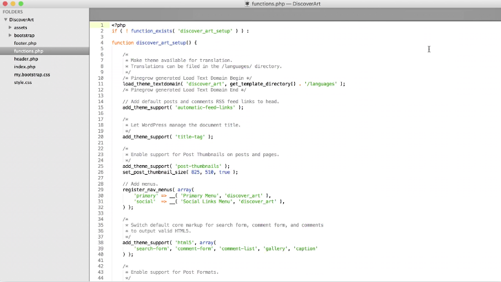 Pinegrow Web Editor - exportateur de code