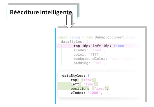 Cursor - réécriture intelligente