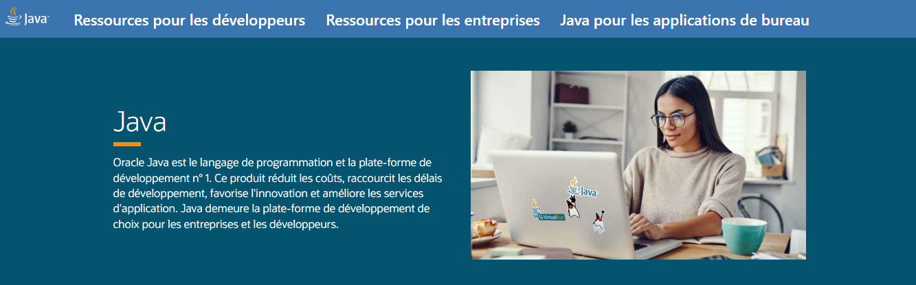 Java - langage de programmation pour les applications web robustes