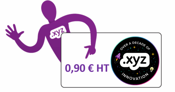 Votre domaine .xyz à 0,90 € HT seulement Votre domaine .xyz à 0,90 € HT seulement