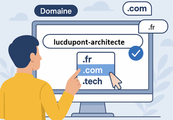 Choisir l'extension pour votre nom de domaine